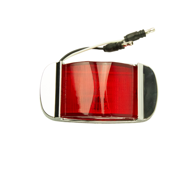 ILUMINATI - ILUMINATI - D39905BW - PLAFON 14 LEDS ROJO RECTANGULAR TIPO CARRITO BISEL CROMADO 12-24V