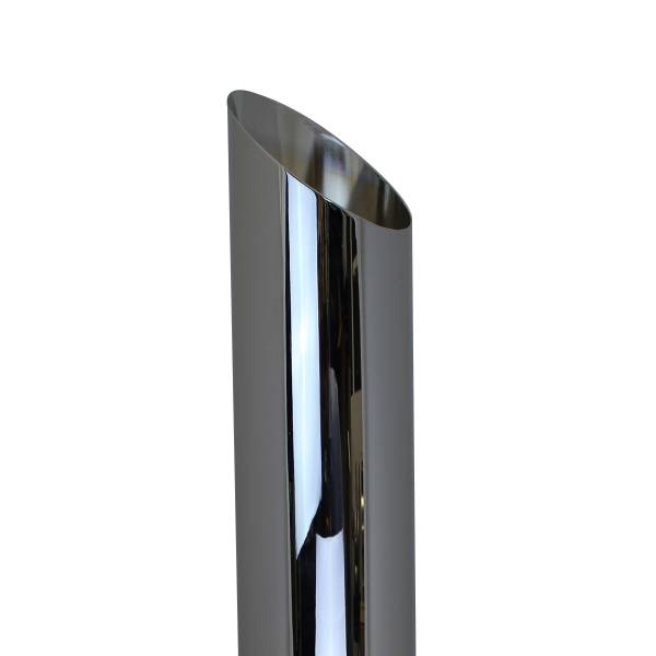 EXFLEX - EXFLEX - TX58120-IC - PIPA CROMADA TEXANA 8" X 120" CON REDUCCION A 5" ID