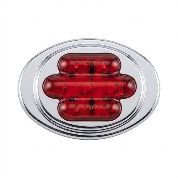 ILUMINATI - ILUMINATI - HY1301R - LUZ DE POSICION LATERAL 7 LED ROJO MICA ROJA 12V