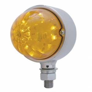 UNITED PACIFIC - 39800 - LUZ DE UNA SOLA CARA DE SANDÍA DE FUNCIÓN DOBLE DE 17 LED - LED ÁMBAR/LENTE ÁMBAR