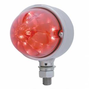 UNITED PACIFIC - 39801 - LUZ DE UNA SOLA CARA DE SANDÍA DE FUNCIÓN DOBLE DE 17 LED - LED ROJO / LENTE ROJA