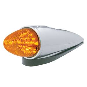 UNITED PACIFIC - 39964 - KIT DE LUZ DE CABINA ESTILO GRAKON 1000 BEEHIVE DE 19 LED - LED ÁMBAR/LENTE ÁMBAR