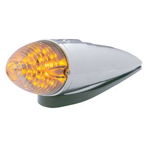UNITED PACIFIC - 39965 - KIT DE LUZ DE CABINA ESTILO GRAKON 1000 BEEHIVE DE 19 LED - LED ÁMBAR/LENTE TRANSPARENTE