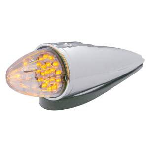 UNITED PACIFIC - 39967 - KIT DE LUZ DE CABINA ESTILO GRAKON 1000 CON REFLECTOR DE 19 LED - LED ÁMBAR/LENTE TRANSPARENTE