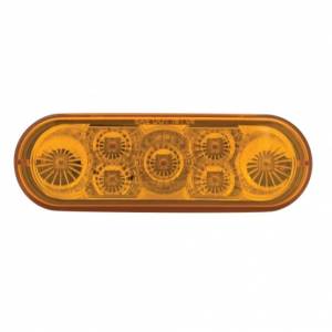 UNITED PACIFIC - UNITED PACIFIC - 39977 - LUZ DE SEÑAL DE GIRO REFLECTOR OVALADA DE 7 LED DE 6" - LED ÁMBAR/LEENTE ÁMBAR - Image 3