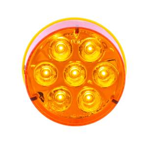 UNITED PACIFIC - UNITED PACIFIC - 39984B - LUZ REDONDA DE 7 LED DE 2" (LIQUIDACIÓN/MARCADOR) - LED ÁMBAR/LENTE ÁMBAR (A GRANEL) - Image 5