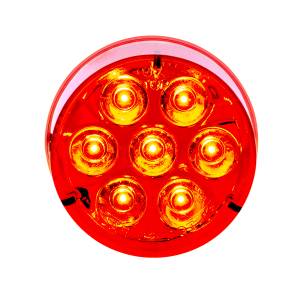 UNITED PACIFIC - UNITED PACIFIC - 39985B - LUZ REDONDA DE 7 LED DE 2" (LIQUIDACIÓN/MARCADOR) - LED ROJO/LENTE ROJA (A GRANEL) - Image 5