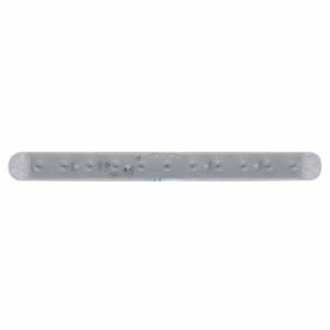 UNITED PACIFIC - UNITED PACIFIC - 39990B - BARRA DE LUCES DE SEÑAL DE GIRO DE 11 LED DE 15" - LED ÁMBAR/LENTE TRANSPARENTE (A GRANEL) - Image 1