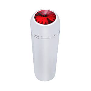 UNITED PACIFIC - 40018 - EXTENSIÓN DE INTERRUPTOR DE ALUMINIO CORTO DE 1-7/8" CON CRISTAL PARA KENWORTH - CRISTAL ROJO