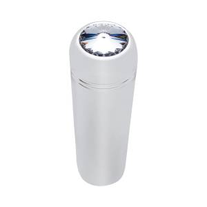 UNITED PACIFIC - 40020 - EXTENSIÓN DE INTERRUPTOR DE ALUMINIO CORTO DE 1-7/8" CON CRISTAL PARA KENWORTH - CRISTAL TRANSPARENTE