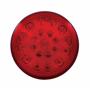 UNITED PACIFIC - UNITED PACIFIC - 39821 - LUZ REDONDA DE 4" "COMPETITION SERIES" DE 21 LED (PARADA, GIRO Y TRASERA) - LED ROJO/LENTE ROJA - Image 4
