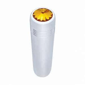 UNITED PACIFIC - 40157P - EXTENSIÓN DEL INTERRUPTOR DE ALUMINIO DE 2-1/4" DE LARGO CON CRISTAL PARA KENWORTH - CRISTAL ÁMBAR (PAQUETE DE 2)