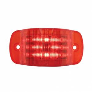 UNITED PACIFIC - UNITED PACIFIC - 39905B - LUZ RECTANGULAR DE 14 LED (LIQUIDACIÓN/MARCADOR) - LED ROJO/LENTE ROJA (A GRANEL) - Image 2