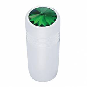 UNITED PACIFIC - 40185 - EXTENSIÓN DE INTERRUPTOR DE PALANCA CORTA DE 1-5/8" CON CRISTAL DE COLOR - CRISTAL VERDE