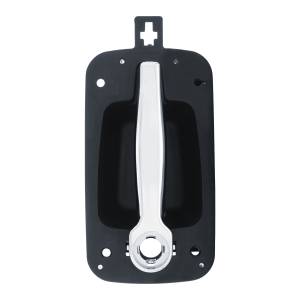UNITED PACIFIC - 40798 - MANIJA DE PUERTA EXTERIOR CROMADA PARA PROSTAR INTERNACIONAL 2006-2017 - CONDUCTOR