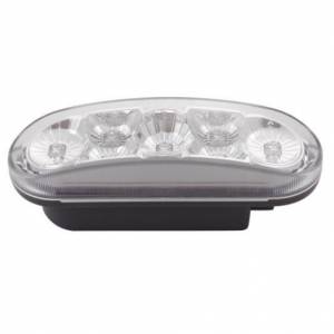 UNITED PACIFIC - UNITED PACIFIC - 39976 - LUZ REFLECTORA OVALADA DE 7 LED DE 6" (PARADA, GIRO Y TRASERA) - LED ROJA/LENTE TRANSPARENTE - Image 4