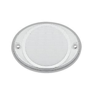 UNITED PACIFIC - 40912 - TAPA DE ALTAVOZ RADIO CB CROMADA PARA KENWORTH W900L/T600 (1993-2005) Y T800 (1986-2005)