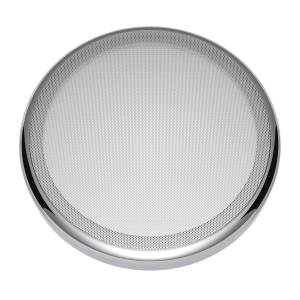 UNITED PACIFIC - UNITED PACIFIC - 40917 - TAPA DE ALTAVOZ REDONDA CROMADA DE 7-¼" PARA PETERBILT 389 (2008+), 388 (2008-2014), 379/378/335/330 (1995-2000), SNAP-ON - Image 3