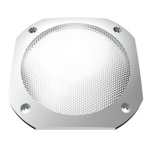 UNITED PACIFIC - UNITED PACIFIC - 40920 - TAPA DE ALTAVOZ CUADRADA 4-1/2" CROMADA PARA INTERNATIONAL 9900 (1999-2017), 9400/9300/9200 (1997-2010) - Image 3