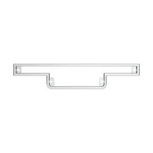 UNITED PACIFIC - 41010 - BISEL DEL PANEL DE LUZ DE ADVERTENCIA DE PLÁSTICO CROMADO SIN VISERA PARA PETERBILT 379/378/377 1990-2000
