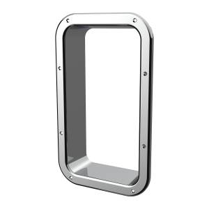 UNITED PACIFIC - UNITED PACIFIC - 40921 - MOLDE VENTANA VISIÓN INTERIOR CROMADA PARA KENWORTH W900L (1990-2005) Y T800 (1986-2005) - Image 3