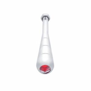 UNITED PACIFIC - 41053 - MANIJA INCLINABLE DE LA COLUMNA DE DIRECCIÓN DE 4-3/4" CON CRISTAL ROJO