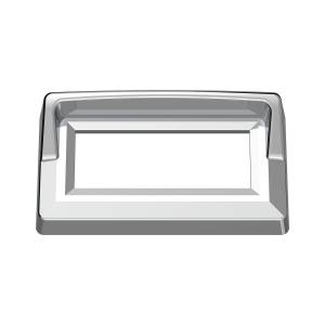 UNITED PACIFIC - UNITED PACIFIC - 40957 - CUBIERTAS DE PLÁSTICO CROMADO PARA ETIQUETAS DE INTERRUPTOR CON VISERA PARA KENWORTH DE 2005 Y ANTIGUOS (PAQUETE DE 6) - Image 6