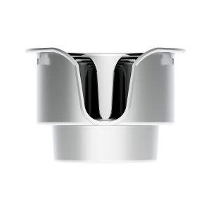 UNITED PACIFIC - UNITED PACIFIC - 40963 - INSERTO PORTAVASOS CROMADO PARA KENWORTH W900/T800/T600 (2002-2008) & PETERBILT 379/378 (2001-2005) - Image 4