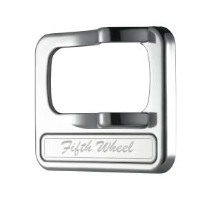 UNITED PACIFIC - UNITED PACIFIC - 40976 - TAPA DE BALANCÍN DE PLÁSTICO CROMADA CON PLACA DE INOX PARA PETERBILT - QUINTA RUEDA - Image 6