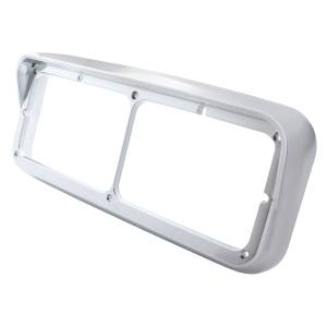 UNITED PACIFIC - UNITED PACIFIC - 40983 - BISEL DE FARO DOBLE RECTANGULAR DE PLÁSTICO CROMADO DE 4" X 6" CON VISERA - Image 4