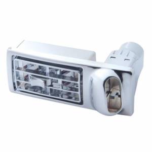 UNITED PACIFIC - 41103 - VENTILACIÓN DE A/C DE PLÁSTICO CROMADO PARA KENWORTH W900/T800/T600 2002-2005 - PASAJERO