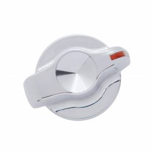 UNITED PACIFIC - 41122 - MANDO DE CONTROL A/C DE PLÁSTICO CROMADO CON DENTADO DE CRISTAL