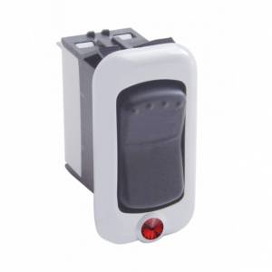 UNITED PACIFIC - UNITED PACIFIC - 41146 - BISEL DEL INTERRUPTOR BASCULANTE PARA PETERBILT/ KENWORTH CON CRISTAL ROJO (PACK DE 3) - Image 3
