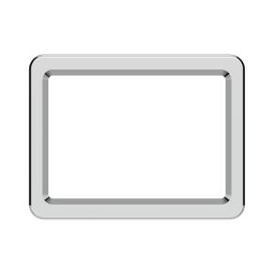 UNITED PACIFIC - UNITED PACIFIC - 41075 - BISEL INDICADOR DEL TABLERO CENTRAL PARA KENWORTH- MANUAL - Image 2