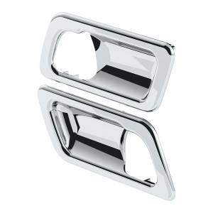 UNITED PACIFIC - UNITED PACIFIC - 41182 - EMBELLECEDOR DE MANIJA DE PUERTA INTERIOR CROMADA PARA PETERBILT 389 (2008-2023), 386 (2006-2016) Y 387 (2006-2011) (PAR) - Image 3