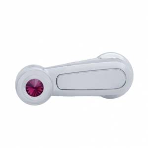 UNITED PACIFIC - 41226 - MANIVELA DE VENTANA CON CRISTAL MORADO PARA PETERBILT (2006+)