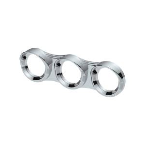 UNITED PACIFIC - 41295 - BISEL DE GRUPO DE CALIBRE 3 CON VISERA PARA PETERBILT 2006+ - HORIZONTAL