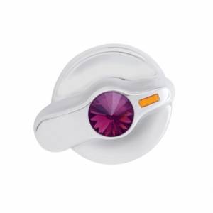 UNITED PACIFIC - UNITED PACIFIC - 41312 - PERILLA DE CONTROL DE A/C SIGNATURE SERIES CON CRISTAL DE COLOR PARA CAMIONES INTERNACIONALES - CRISTAL MORADO - Image 2