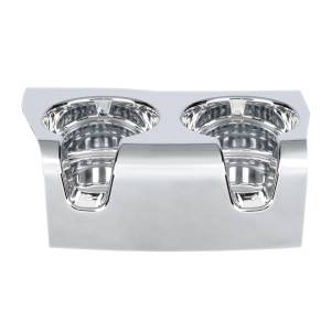 UNITED PACIFIC - UNITED PACIFIC - 41410 - PORTAVASOS DE PLÁSTICO CROMADO PARA KENWORTH W900/T800 (2006+) Y T660 (2007-2017) - Image 3