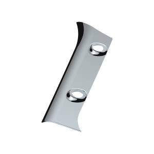 UNITED PACIFIC - UNITED PACIFIC - 41430 - CUBIERTA DE POSTE DE VENTANA INTERIOR DE PLÁSTICO CROMADO PARA KENWORTH W900 2006-2024 - CONDUCTOR - Image 2