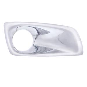 UNITED PACIFIC - 41528 - CUBIERTA DE LUZ ANTINIEBLA DE PLÁSTICO CROMADA CON APERTURA DE LUZ PARA KENWORTH T660 2007-2017 - PASAJERO