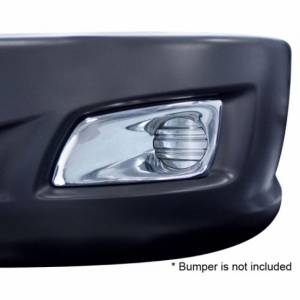 UNITED PACIFIC - UNITED PACIFIC - 41540 - CUBIERTA DE LUZ ANTINIEBLA DE PLÁSTICO CROMADA SIN APERTURA DE LUZ PARA KENWORTH T660 2008-2017 - CONDUCTOR - Image 4