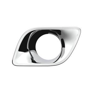 UNITED PACIFIC - UNITED PACIFIC - 41545 - BISEL DE LUZ ANTINIEBLA DE PLÁSTICO CROMADO PARA CONDUCTOR KENWORTH T680 2013-2021 - Image 1