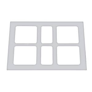 UNITED PACIFIC - 41623 - EMBELLECEDOR DEL PANEL DE INTERRUPTOR DE INOXIDABLE VOLVO
