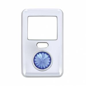 UNITED PACIFIC - 41645 - TAPA DE INTERRUPTOR DE BALANCÍN CON CRISTAL PARA VOLVO VNL 1998-2018 - AZUL