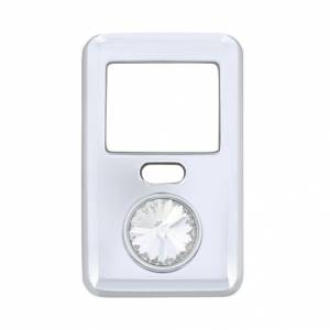 UNITED PACIFIC - 41646 - TAPA DE INTERRUPTOR DE BALANCÍN CON CRISTAL PARA VOLVO VNL 1998-2018 - TRANSPARENTE