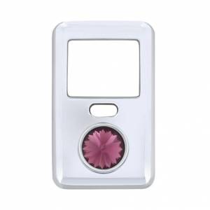 UNITED PACIFIC - 41648 - TAPA DE INTERRUPTOR DE BALANCÍN CON CRISTAL PARA VOLVO VNL 1998-2018 - MORADO