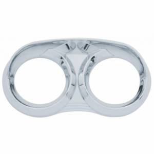 UNITED PACIFIC - 41712 - BISEL DE GRUPO DE 2 CALIBRE CON VISERA PARA PETERBILT 379 Y 378 2001-2005