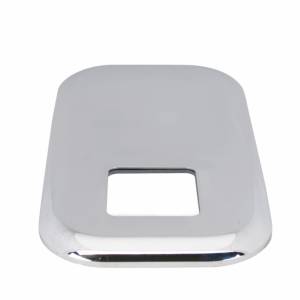 UNITED PACIFIC - UNITED PACIFIC - 41751B - CUBIERTA DE PLACA DE CAMBIO CROMADA PARA CAMIONES PETERBILT - SE ADAPTA A OEM S22-6041M01-234 (A GRANEL) - Image 1
