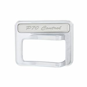UNITED PACIFIC - UNITED PACIFIC - 41766 - TAPA DE INTERRUPTOR DE BALANCÍN CROMADA PARA PETERBILT 579 (2013-2019) Y 567 (2014-2018)- MANDO TDF - Image 2